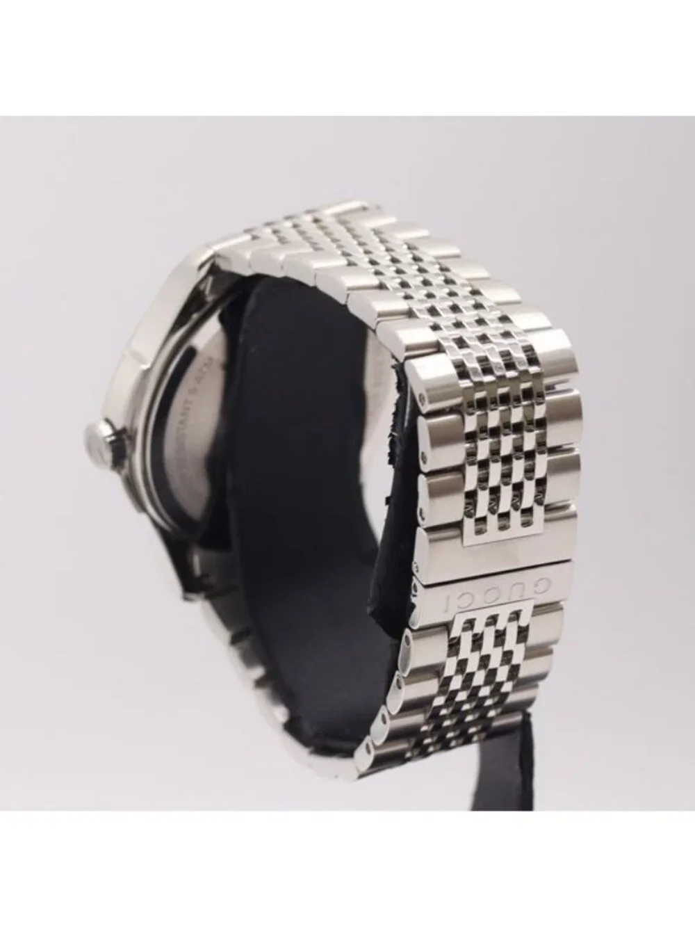 Gucci Frame Gtimeless 126.4 Quartz Date Silver Dial Watches Nam Watch